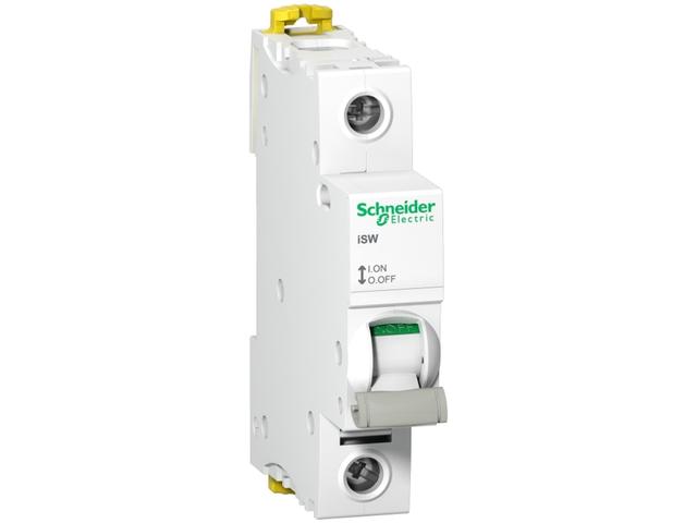 Rozłącznik izolacyjny 1-fazowy 1P 40A 240V AC iSW-40-1 Acti9 A9S65140 SCHNEIDER ELECTRIC