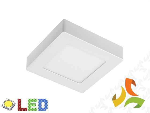 Oprawa downlight LED MATIS PLUS 7W 560lm 3000K IP20 natynkowa aluminium LD-MAN07W-CBP GTV