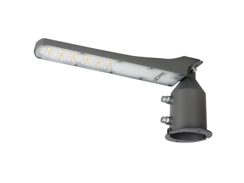 Oprawa lampa uliczna LED LITE 30W 4000K 100lm/W IP65 latarnia FLAMINGO szara 203785 LED LINE