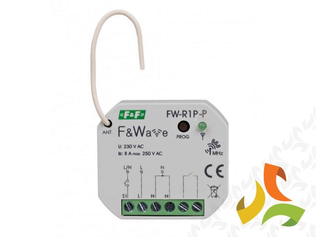 Przekaźnik bistabilny FW-R1P-P wielofunkcyjny 1-kanałowy FW-R1P-P F&F FILIPOWSKI