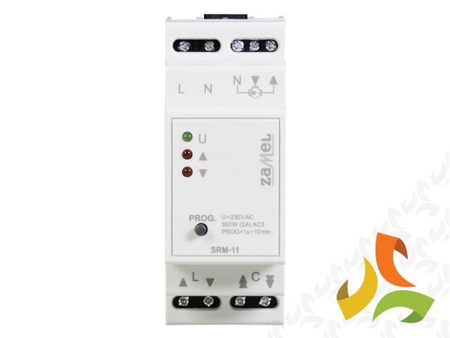 Sterownik rolet uniwersalny modułowy 230V AC TYP: SRM-11 ZAMEL