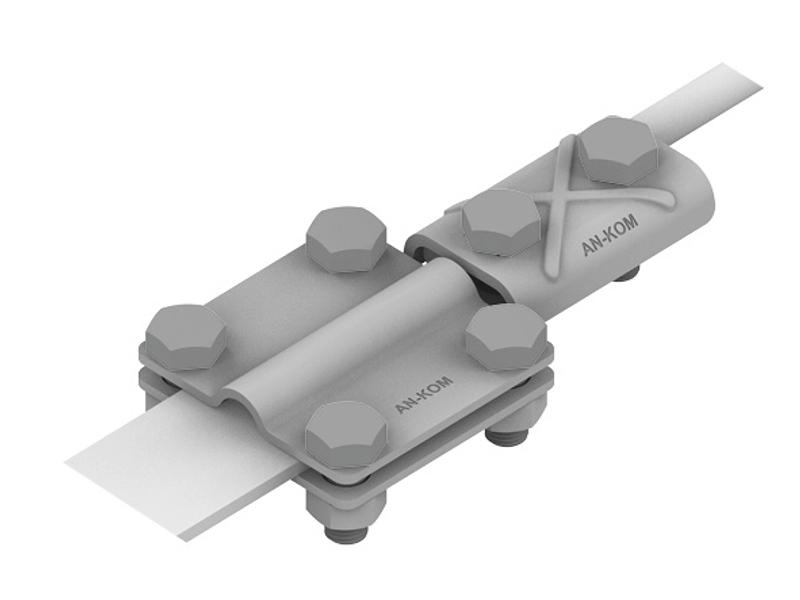 Złącze kontrolne typ 3 4xM8 /OG/ AN-07A/OG/ A191084 AN-KOM-0