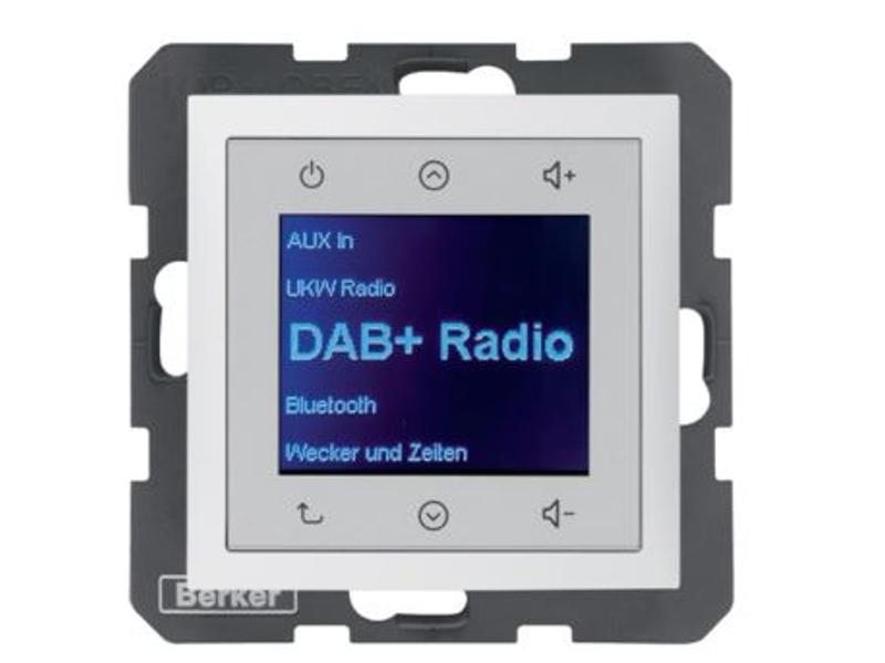 B.x Radio Touch DAB+ Bluetooth biały mat 30849909 HAGER