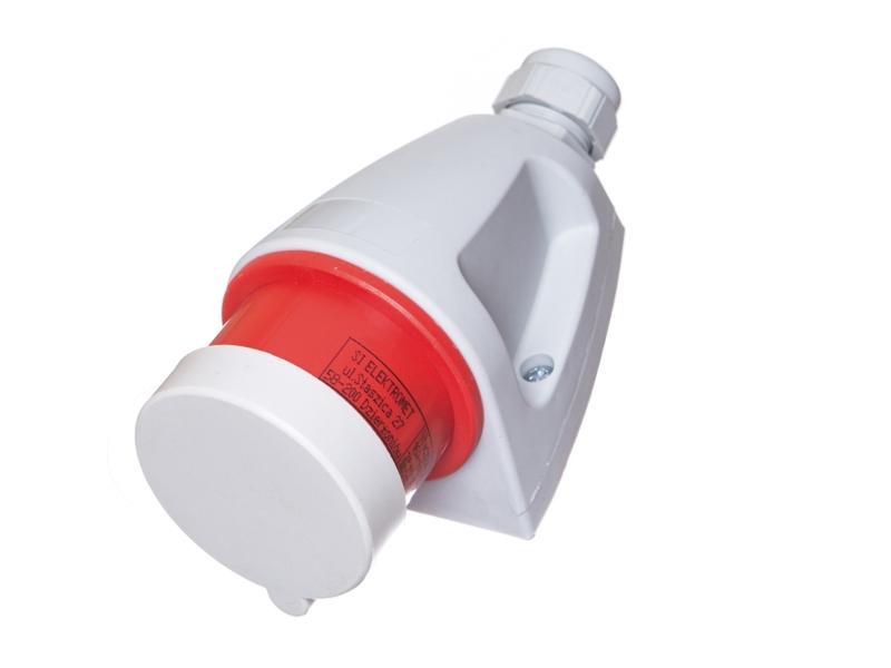 Wtyczka izolacyjna stała prosta 32A/5p/400V WSM-32A/5 wtyk siłowy IP44 922065 MINI ELEKTROMET