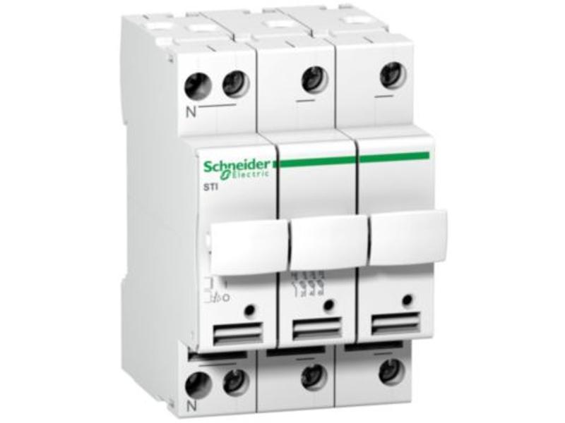 Podstawa bezpiecznikowa 3P+N 8,5x31,5mm STI-8,5x31,5-3N A9N15657 SCHNEIDER ELECTRIC-0